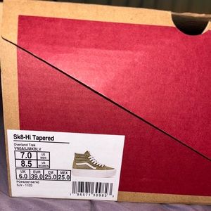 Sk8-High tapered platform vans